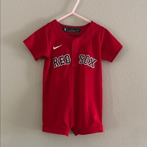 Nike Red Infant Romper